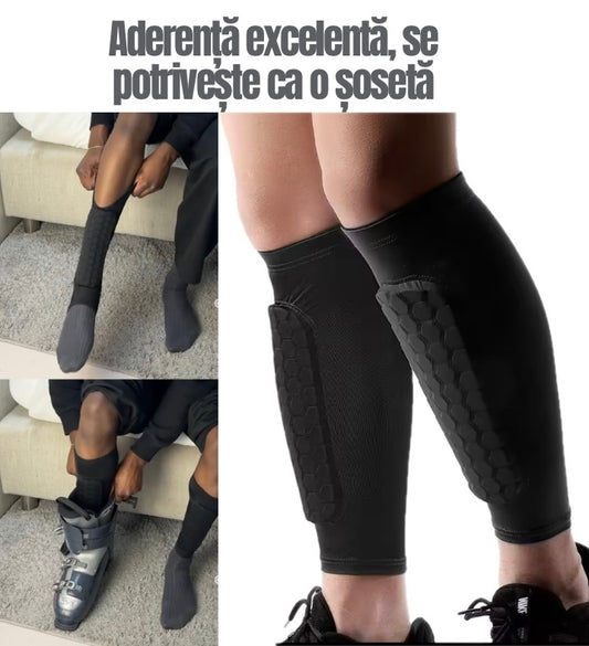 Apărători pentru tibie ultra-ușoare și respirabile