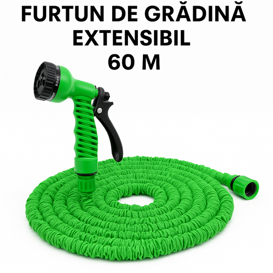 Cadou Pistol cu 7 Moduri de Udare si Accesorii Pentru Udat